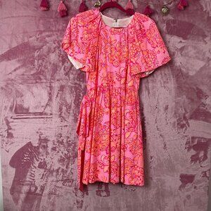 Lilly Pulitzer NWT Knoxile Elbow Sleeve C Mandevilla Baby Days Bloom - Size 4